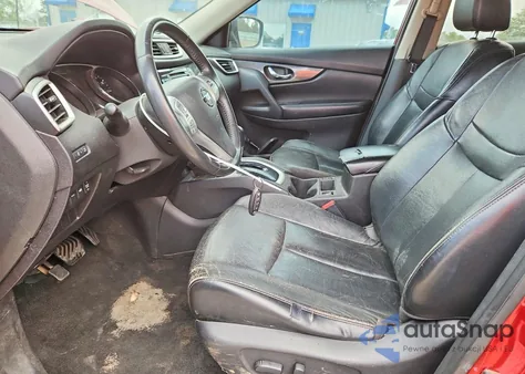 2014 Nissan Rogue S z USA, uszkodzony, nr VIN 5N1AT2MT5EC818921